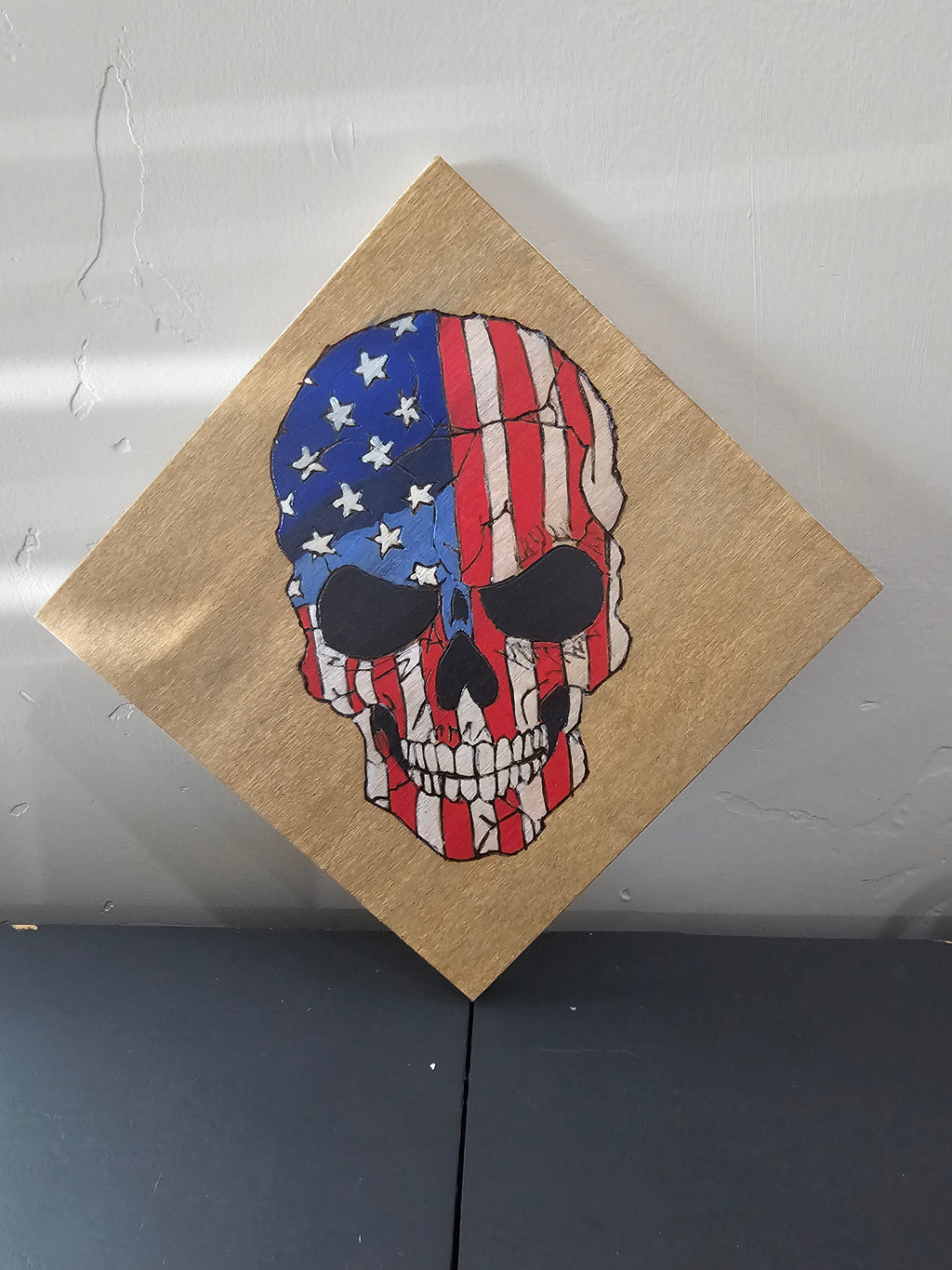 8x8 Hand-Burned Wood Wall Art