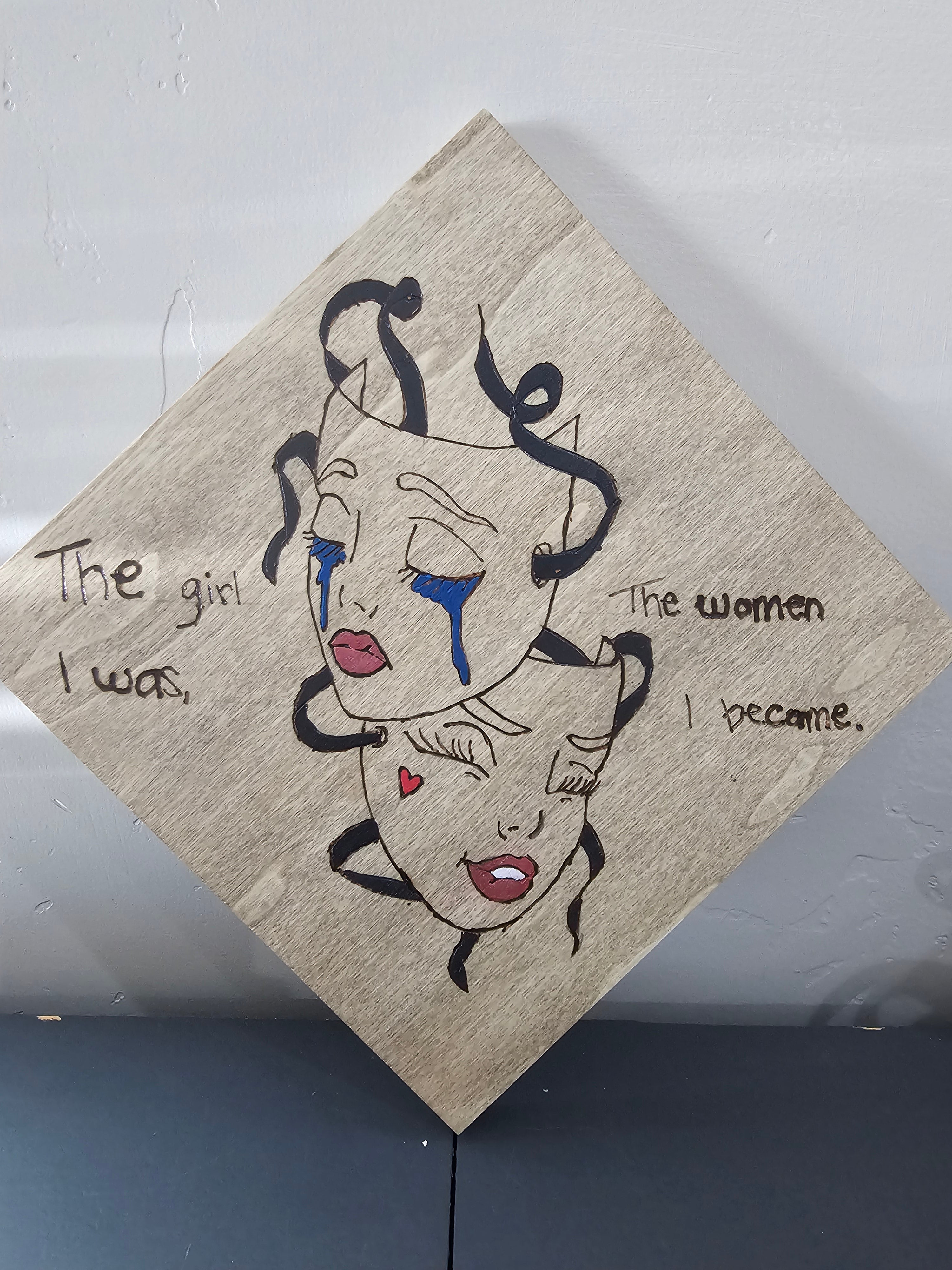 Hand-Burned Wood Wall Art