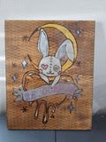Hand-Burned Wood Wall Art