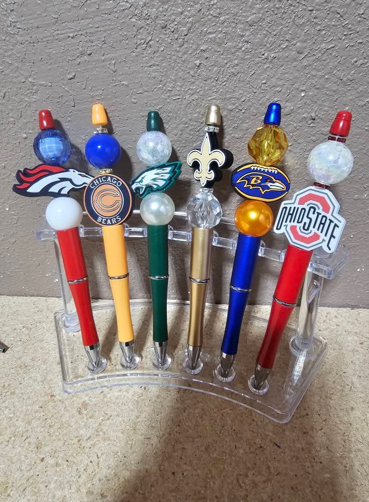 Handcrafted Beaded Character Pen