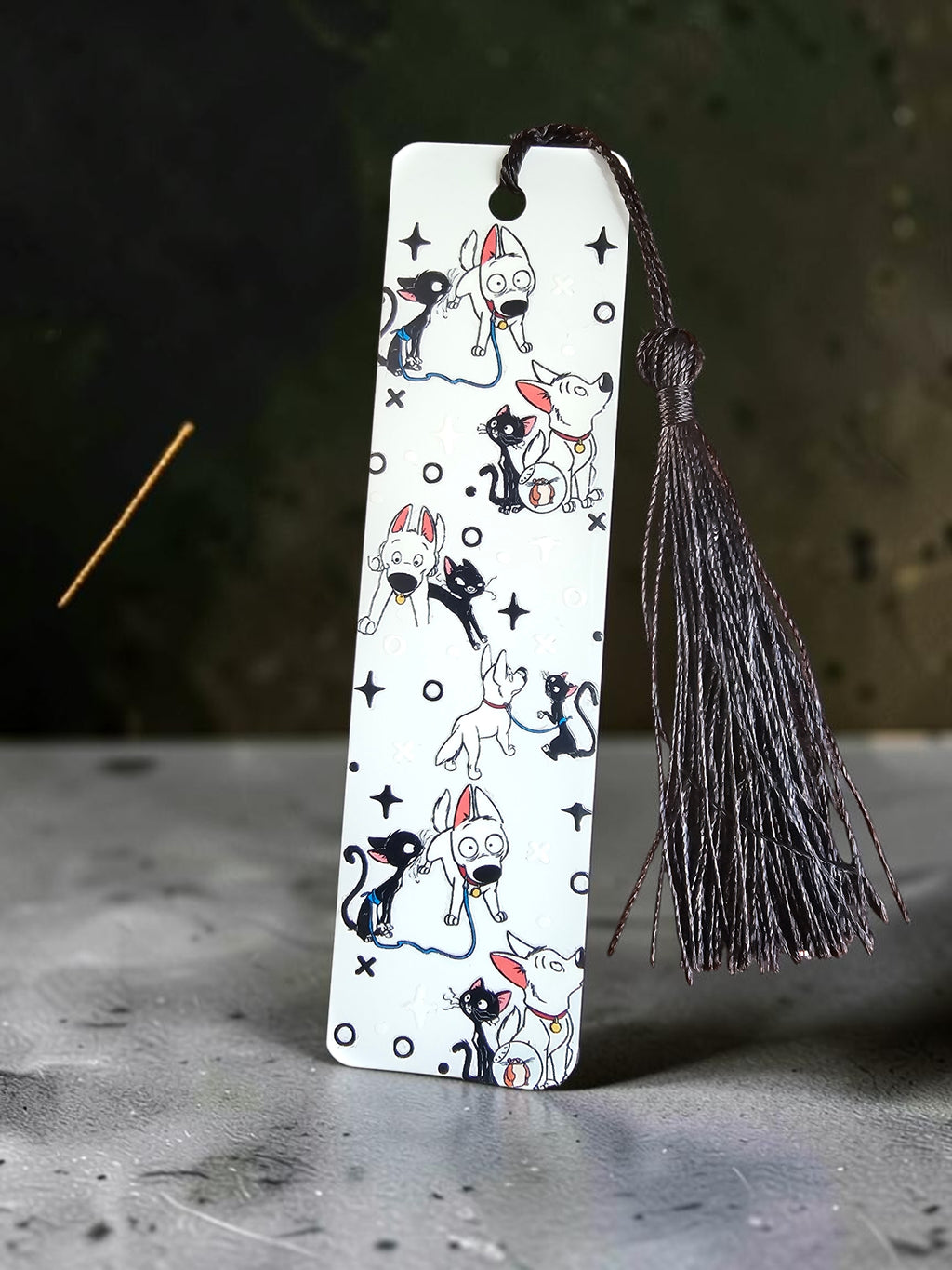Hand-made metal bookmarks
