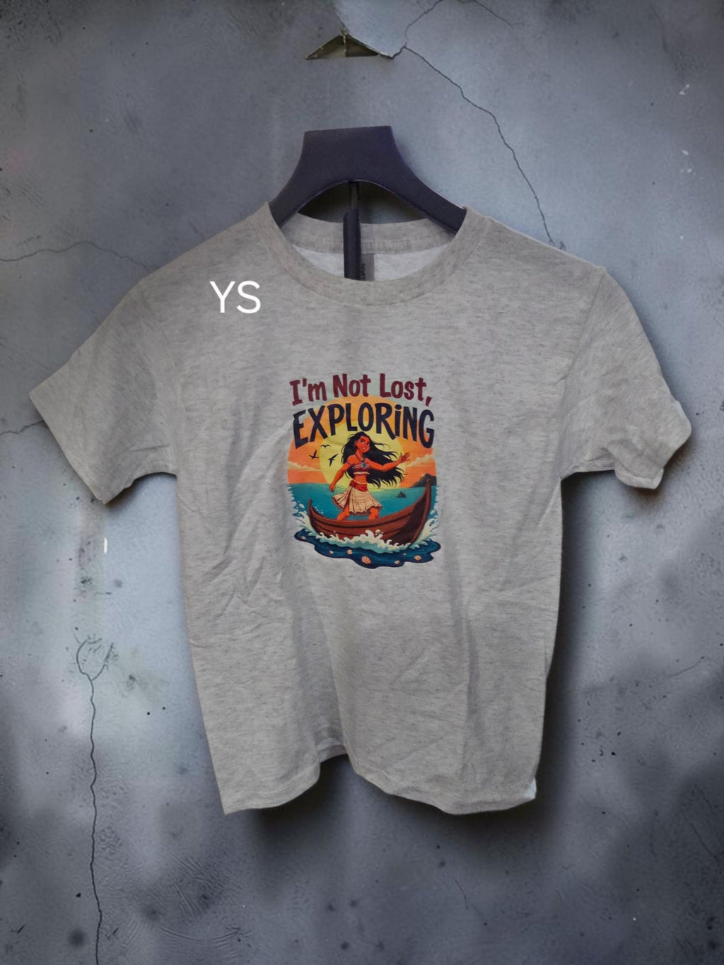 I’m Not Lost, I’m Exploring Adventure Youth T-Shirt