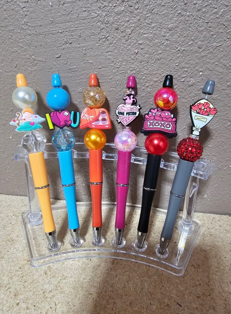 Handcrafted Beaded Character Pen