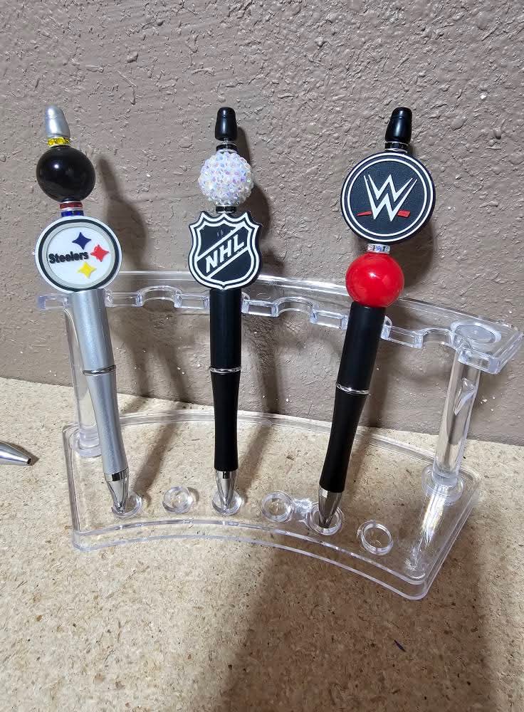 Handcrafted Beaded Character Pen