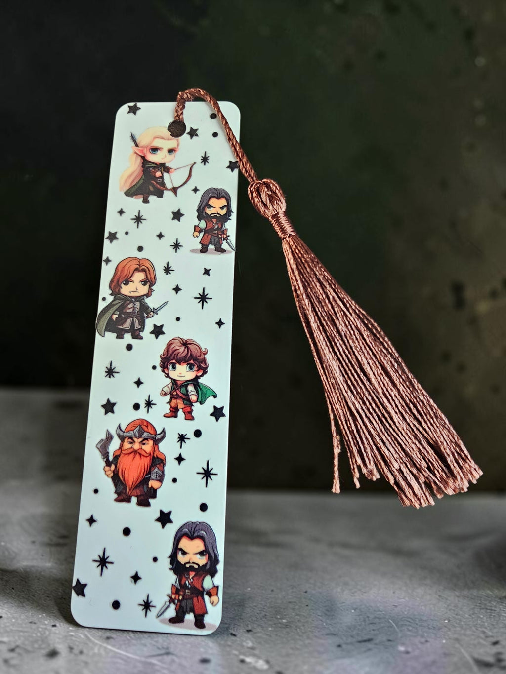 Hand-made metal bookmarks
