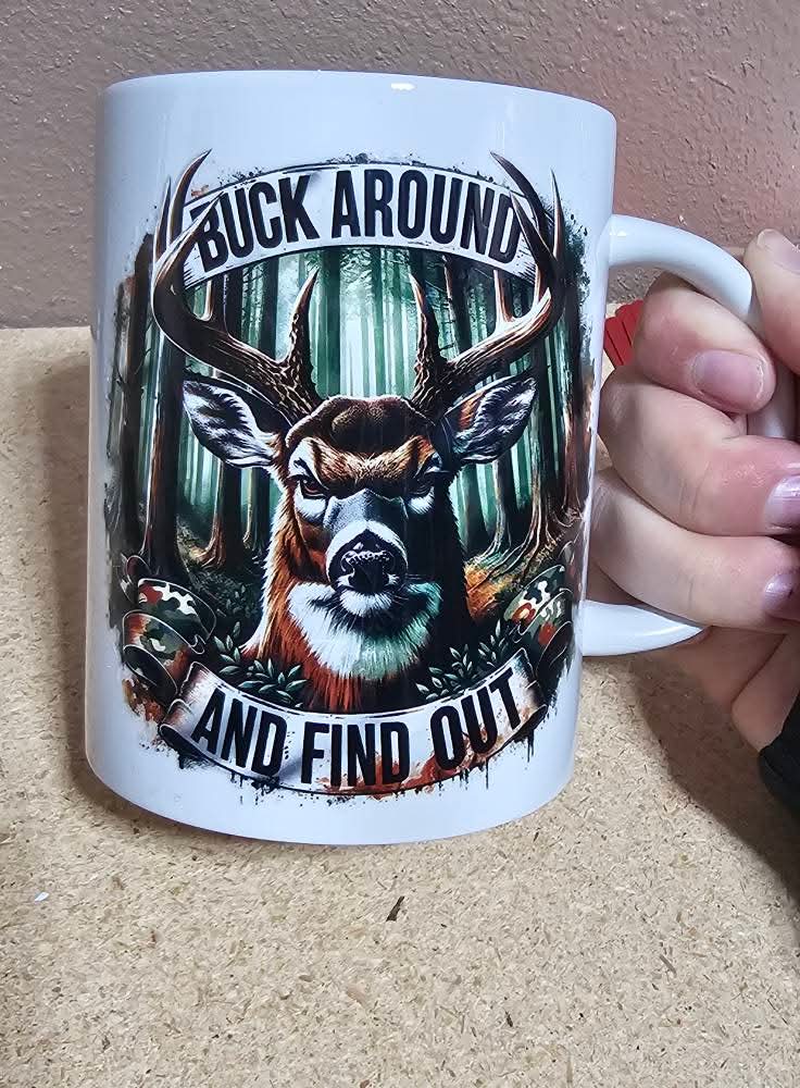 Custom Ceramic Coffee Mug | Funny, Hunting, Wildlife & Personalized Mug