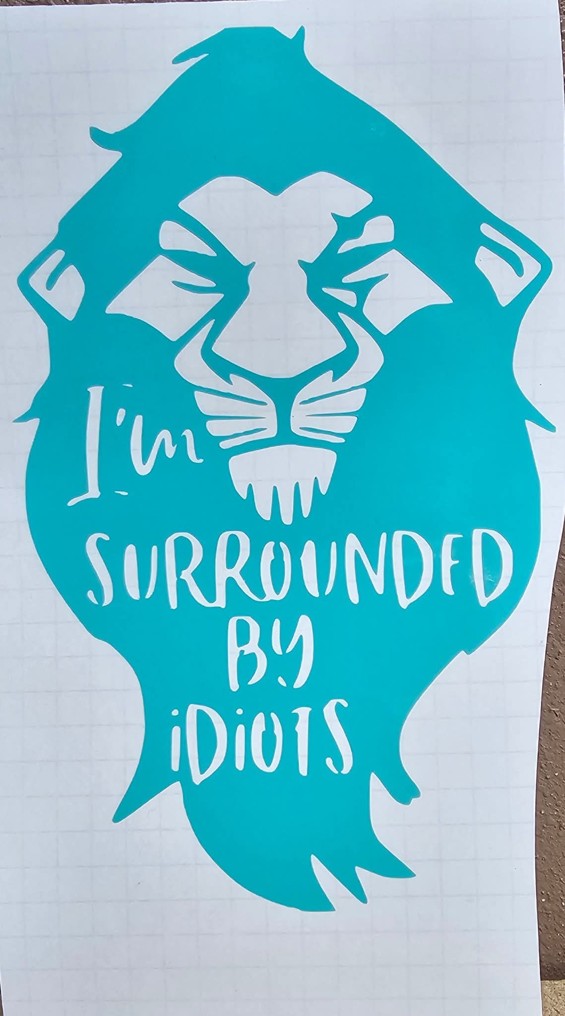 Custom Vinyl Car Decal