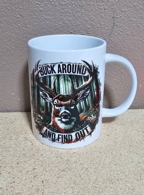 Custom Ceramic Coffee Mug | Funny, Hunting, Wildlife & Personalized Mug