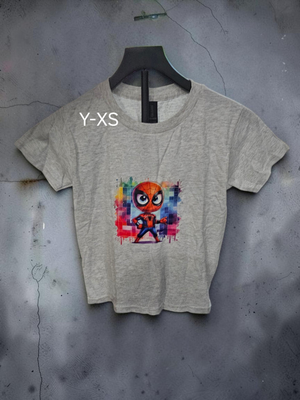Spider-Man Youth T-Shirt – Colorful Superhero Graphic Tee