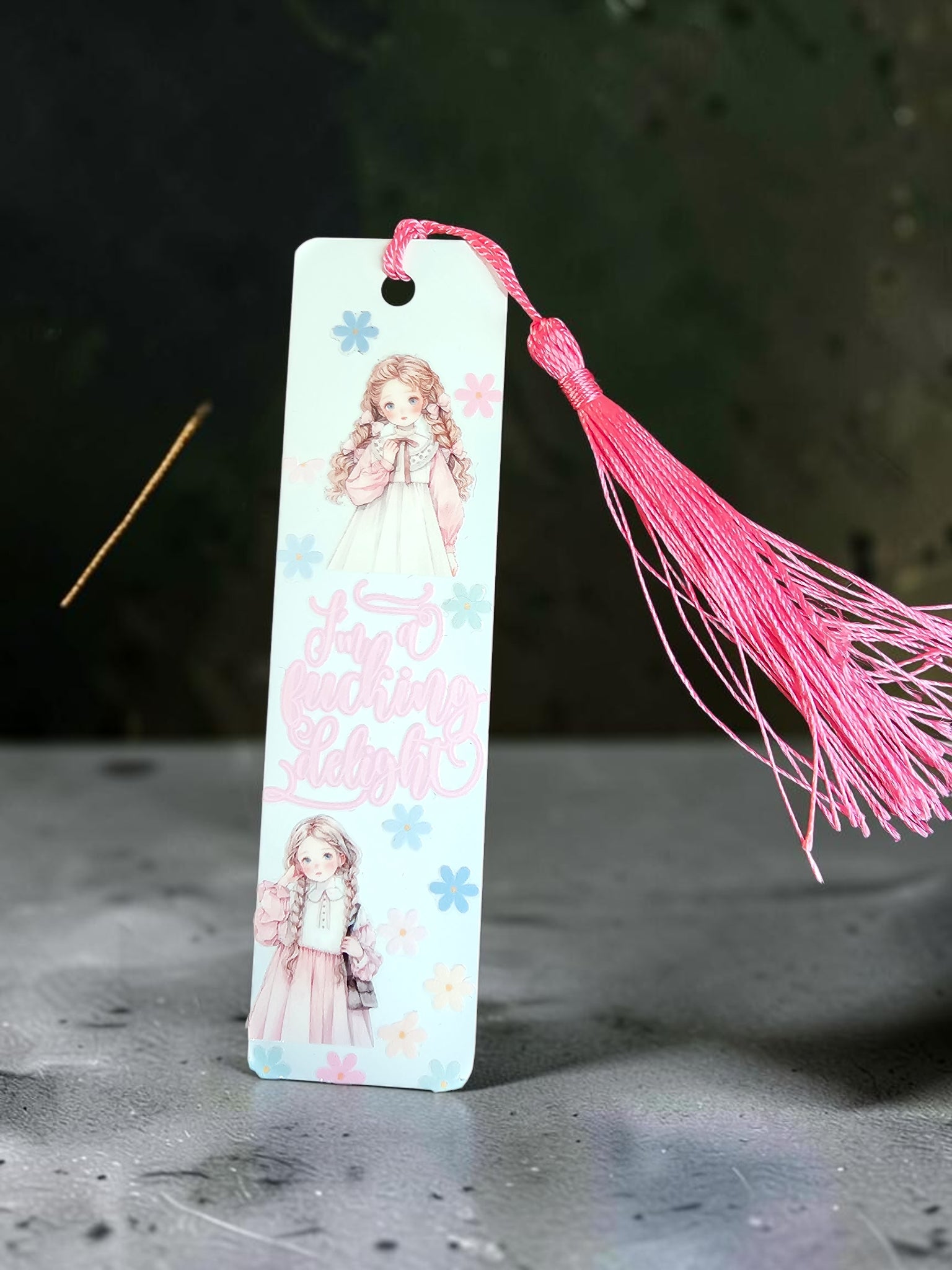 Hand-made metal bookmarks